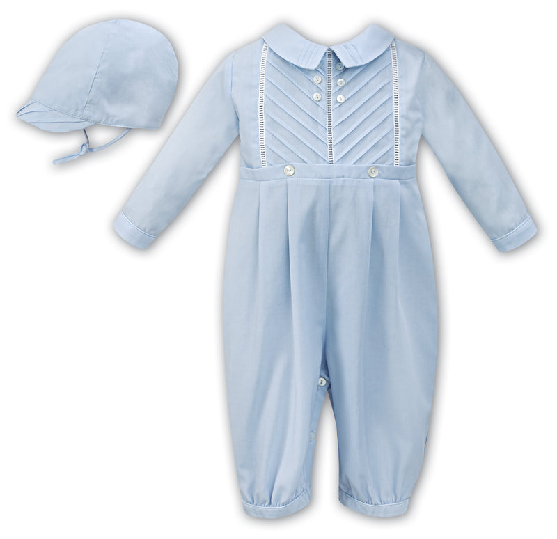 Sarah Louise AW21 Romper and Cap Blue C3001 *