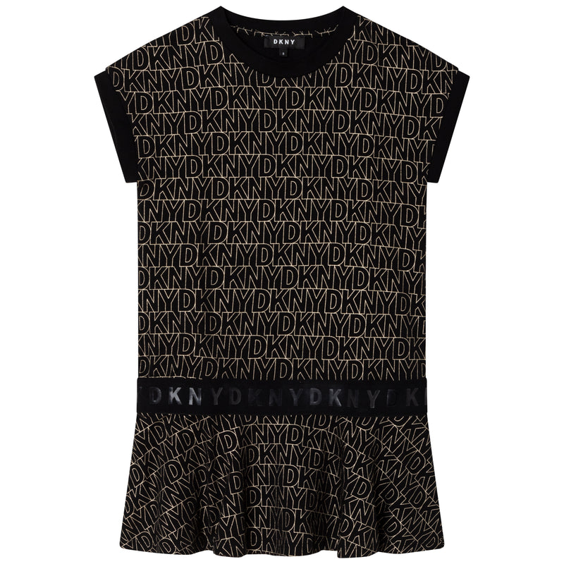 DKNY SS22 Dress Black/Gold **