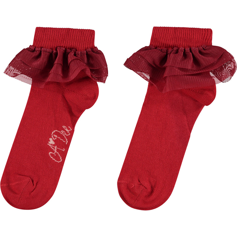 A Dee AW22 Frill Ankle Sock Miley