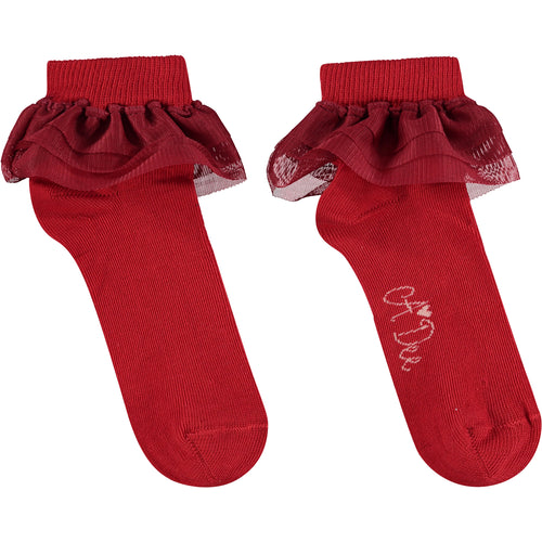 A Dee AW22 Frill Ankle Sock Miley