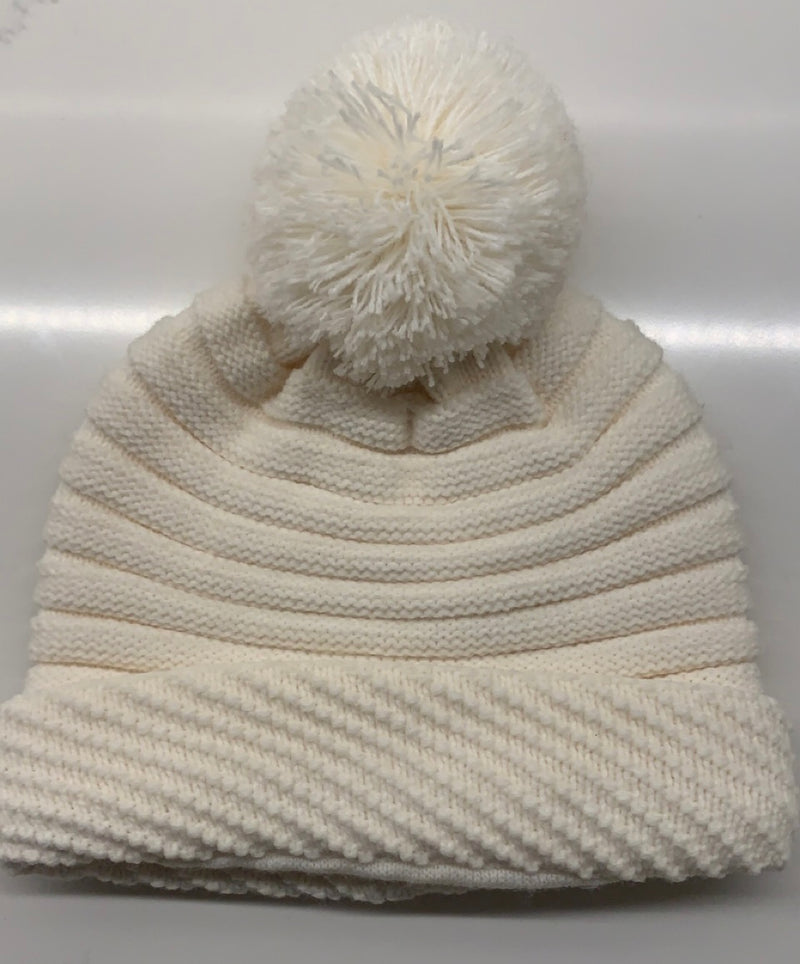 Sarah Louise Knit Pom Hat 008130