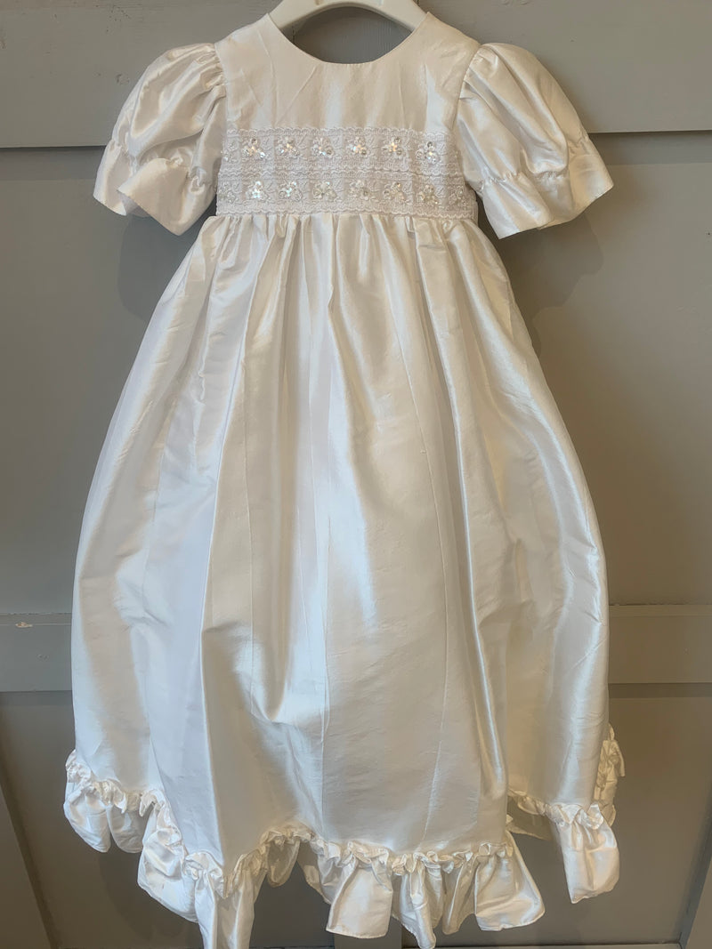 Long sales baptism gown